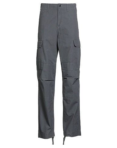 CARHARTT Casual trouser Charcoal 100% Cotton