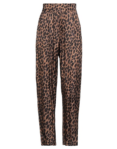 8PM Hosen Braun 100% Viskose