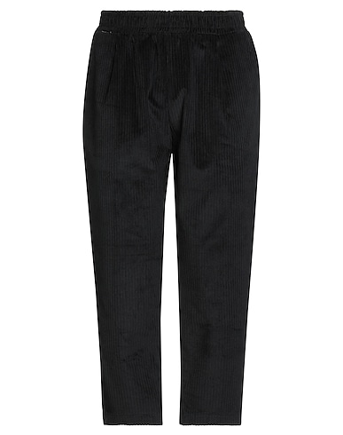 FAMILY FIRST  Milano Casual trouser Black 97% Cotton, 3% Elastane