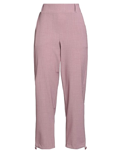 SOALLURE Casual trouser Mauve 69% Polyester, 27% Viscose, 4% Elastane