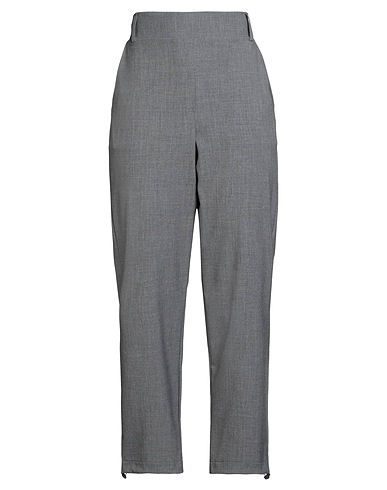 SOALLURE Casual trouser Grey 69% Polyester, 27% Viscose, 4% Elastane