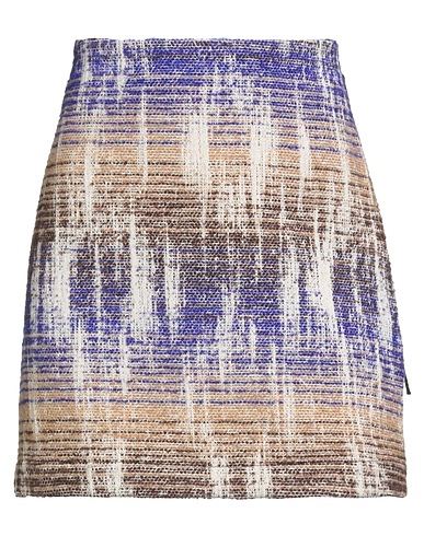 OTTOD'AME Mini skirt 63% Cotton, 25% Polyester, 6% Wool, 4% Acrylic, 2% Other Fibres
