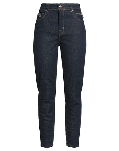 VERSACE JEANS COUTURE Denim trousers Blue 98% Cotton, 2% Elastane