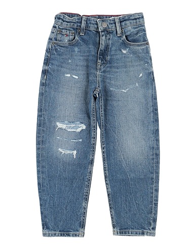 TOMMY HILFIGER Denim trousers Blue 99% Cotton, 1% Elastane