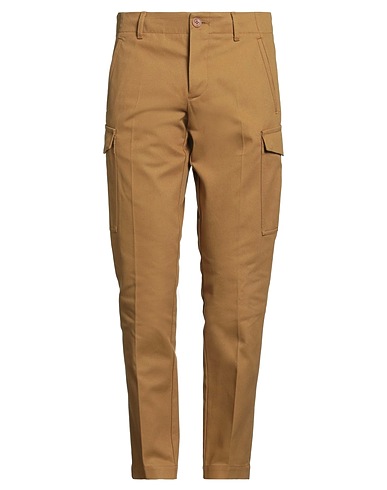 JACOB COHЁN Casual trouser Camel 100% Cotton