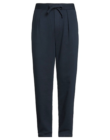 PANAMA ROUTE Casual pants Navy 100% Cotton