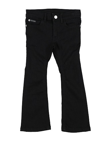 CALVIN KLEIN JEANS Denim pants Black 89% Cotton, 8% Elastomultiester, 3% Elastane