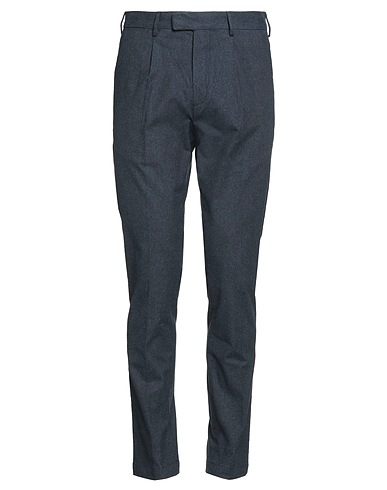 DEVORE INCIPIT Dress pants BLU NOTTE 98% Cotton, 2% Elastane