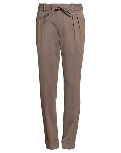 GABRIELE PASINI Pantalone Marrone 54% Lana Vergine, 45% Poliestere, 1% Elastan