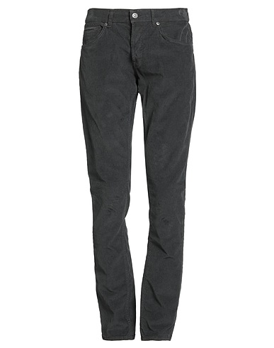 DONDUP Casual trouser Charcoal 98% Cotton, 2% Elastane