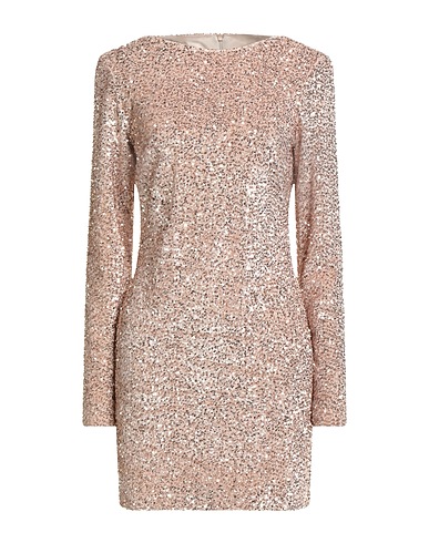 IMPERIAL Elegant dress Beige 95% Polyester, 5% Elastane