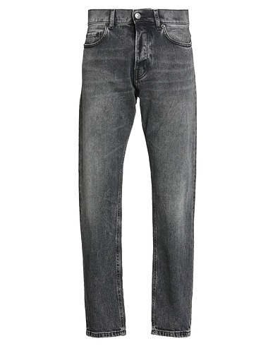 HAIKURE Denim trousers Black 99% Cotton, 1% Elastane