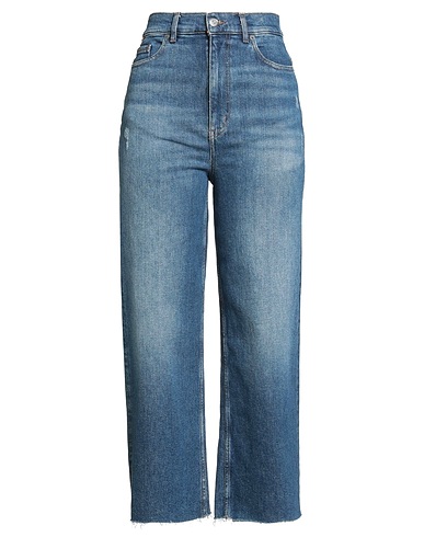 BOSS Denim trousers Blue 98% Cotton, 2% Elastane
