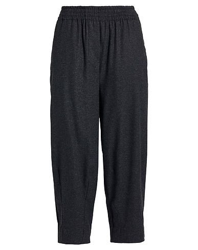 ALESSIA SANTI パンツ チャコール ポリエステル 33% / レーヨン 33% / ウール 33% / ポリウレタン 1%