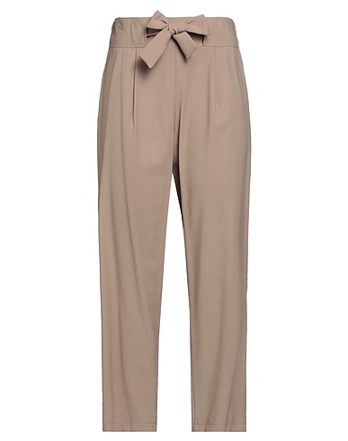 ATOS LOMBARDINI パンツ ベージュ レーヨン 90% / ポリエステル 10%