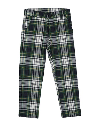 MANUELL & FRANK Pantalone Verde 70% Cotone, 28% Poliestere, 2% Elastan