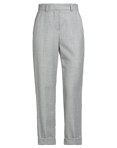 PESERICO Casual pants Light grey 98% Virgin Wool, 2% Elastane