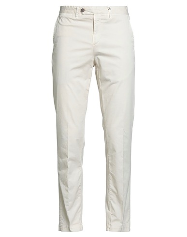 MYTHS Casual trouser Ivory 97% Cotton, 3% Elastane