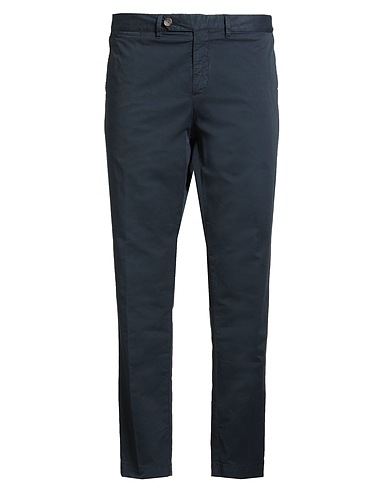 MYTHS Casual pants Navy 97% Cotton, 3% Elastane