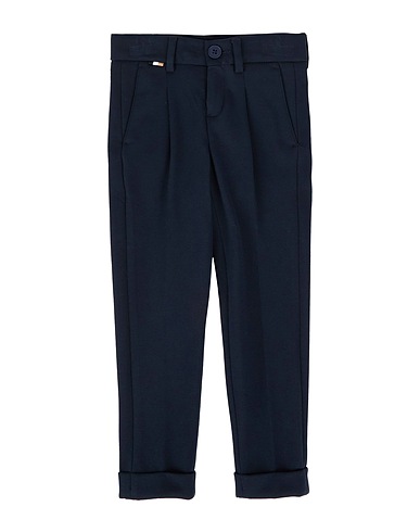 BOSS Casual trouser Midnight blue 55% Viscose, 39% Polyamide, 6% Elastane