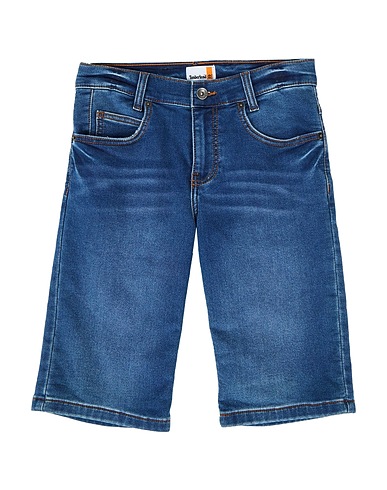 TIMBERLAND Denim shorts Blue 52% Cotton, 27% Lyocell, 19% Polyester, 2% Elastane