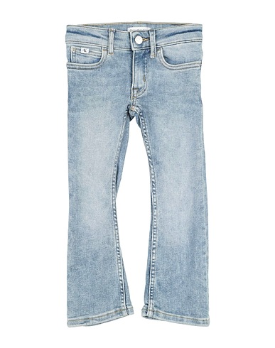 CALVIN KLEIN JEANS Denim pants Blue 94% Cotton, 4% Elastomultiester, 2% Elastane