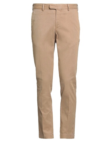 DEVORE INCIPIT Casual trouser Sand 74% Cotton, 24% Polyester, 2% Elastane