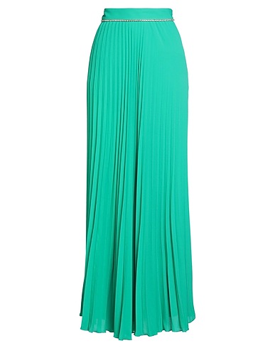 LIU •JO Long skirt Green 100% Polyester