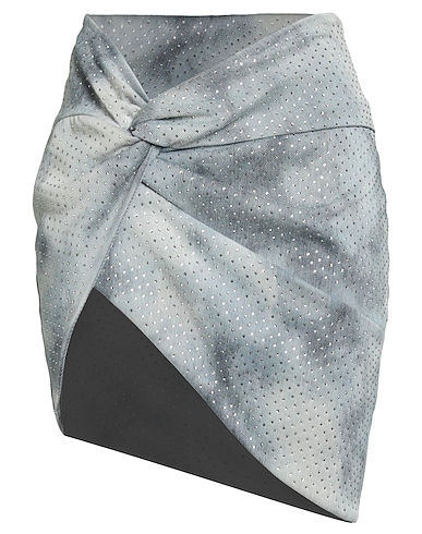 LANEUS Denim skirt 46% Lyocell, 28% Polyester, 23% Cotton, 3% Elastane