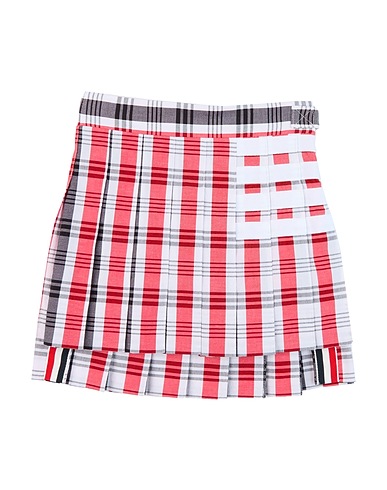 THOM BROWNE Rock Weiß 100% Baumwolle