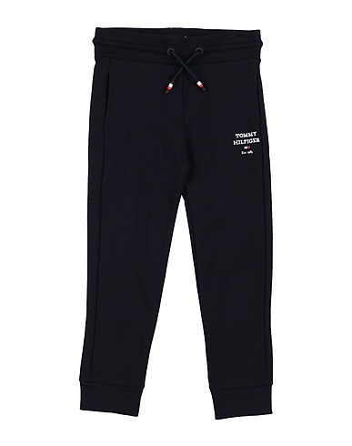 TOMMY HILFIGER Casual trouser Navy blue 88% Cotton, 12% Polyester, Elastane