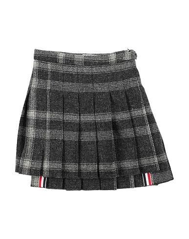THOM BROWNE Skirt Grey 100% Wool