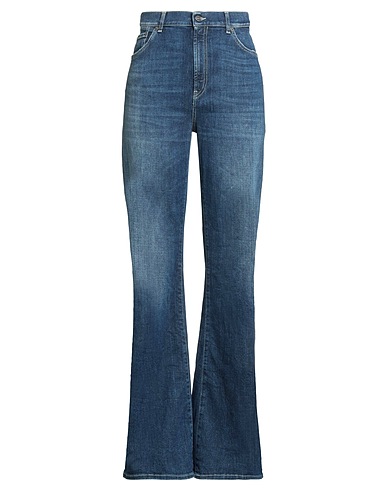 DONDUP Denim trousers Blue 92% Cotton, 6% Elastomultiester, 2% Elastane