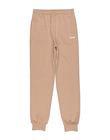 MSGM Casual trouser Camel 100% Cotton