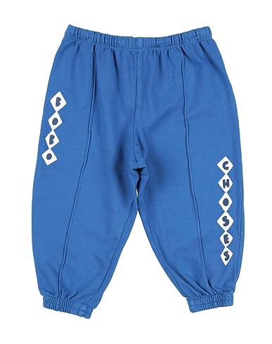 BOBO CHOSES Casual trouser Blue 94% Organic cotton, 6% Elastane