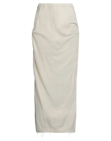 UN-NAMABLE Long skirt Beige 40% Recycled linen, 20% Recycled cotton, 20% Viscose, 20% Silk