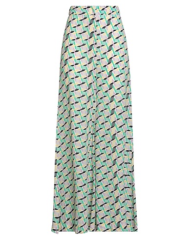 ATTIC AND BARN Casual trouser Green 68% Viscose, 32% Silk