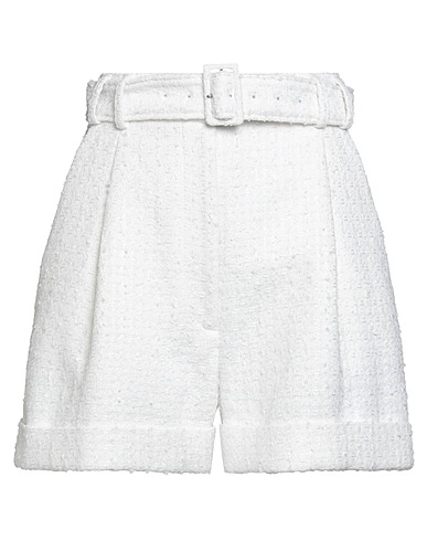 LARDINI Shorts & Bermuda Bianco 46% Cotone, 33% Lino, 16% Viscosa, 5% Poliammide