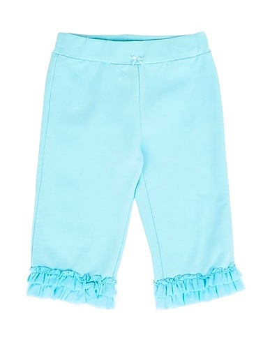 MISS BLUMARINE Pantalone Celeste 95% Cotone, 5% Elastan