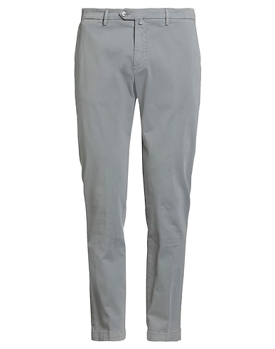BRIGLIA 1949 Casual pants Grey 97% Cotton, 3% Elastane
