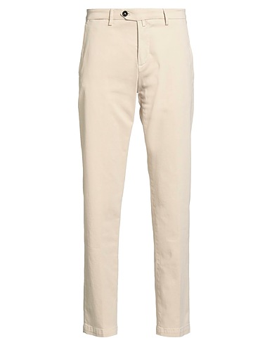 BRIGLIA 1949 Casual pants Off white 97% Cotton, 3% Elastane