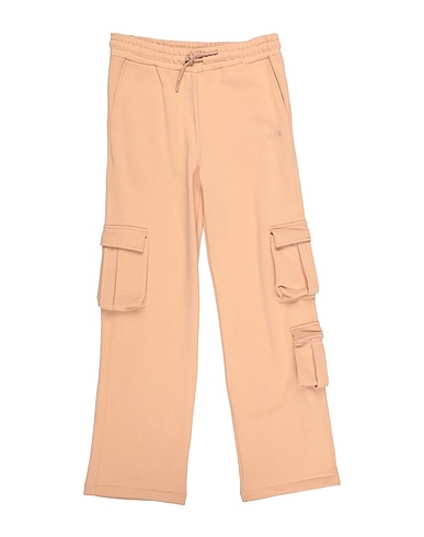 MSGM Casual trouser KIDS Beige 100% Cotton