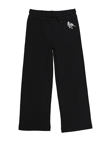 MSGM Casual trouser KIDS Black 100% Cotton