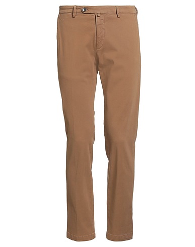 BRIGLIA 1949 Pantalone Marrone 97% Cotone, 3% Elastan