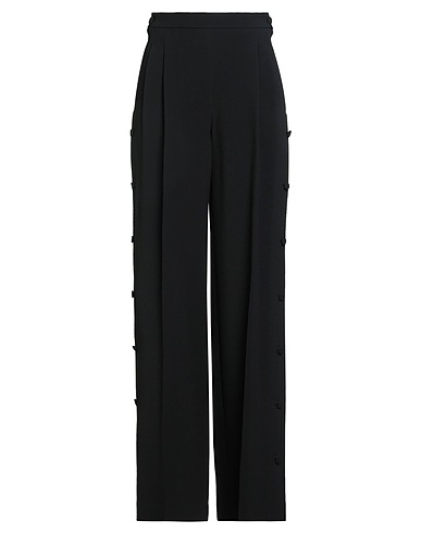 ERMANNO SCERVINO Casual trouser Black 53% Viscose, 47% Acetate