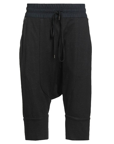 LEON LOUIS Shorts & Bermuda Black 70% Cotton, 30% Polyester
