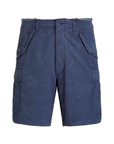 POLO RALPH LAUREN Shorts & Bermudas 8-INCH THE BIG CARGO SHORT
 Marineblau 100% Baumwolle