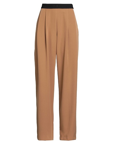 ERMANNO FIRENZE Pantalone Cammello 90% Poliestere, 10% Elastan
