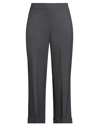 SHIRTAPORTER Casual trouser Grey 63% Polyester, 34% Viscose, 3% Elastane