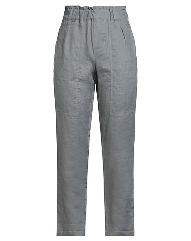 DESPIRAL Pantalone Grigio 100% Lino